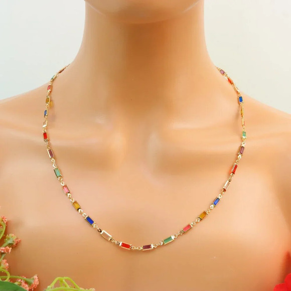 "New Beautiful Design Necklace Chain for Women/Girls, Gift, N603 - Picture 7 of 10